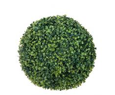 Mica decorations Boxwood Kunstpflanze, PVC, gruen, 36 x 36 x 36 cm