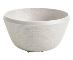 Kartell Trama Schüssel, Melamin, Grau, 14 x 7,5 cm, 4-Einheiten