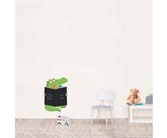 Wandsticker Tafelsticker - lustiger Drache - Kreidetafel