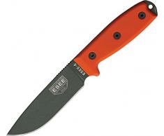 ESEE - Outdoormesser, Klingenlänge: 11, 43 cm - Griff: G-10 - Model 4 Plain Edge Mehrfarbig