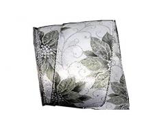 Renaissance 2000 Schleifenband, Weihnachtsstern, 6,4 cm, Mehrfarbig, 1 Stück