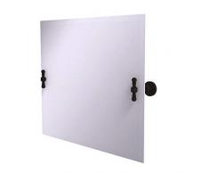 Allied Brass RD-93 Wandspiegel, Rahmenlos, Querformat, kippbar, abgeschrägte Kanten, bronzefarben