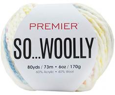 Premier Yarns 1124-03 Garn so wolly Multi Konfetti, Confetti, Einheitsgröße