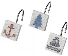 Avanti Linens 13077 gmul Lake Worte Dusche Haken, mittel, Multicolor