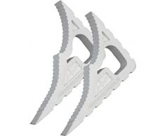 Schellenberg 66360 Fensterstopper und Türstopper Doppelpack, Türkeil, Fenster Sicherung gegen zuschlagen