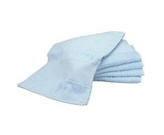 A&R Towels A&Print-Me Sporthandtuch, Hellblau, Einheitsgröße 30x140cm