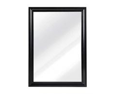 TinyTimes Wandspiegel aus Holz, 56 x 89 cm 22×35 schwarz