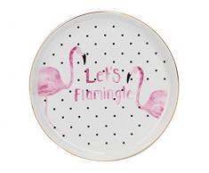 CREATIVE TOPS Schmuckkästchen Lets Flamingle, Mehrfarbig, 12 cm