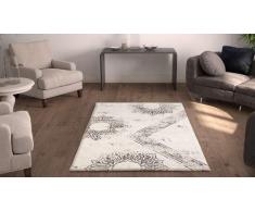 G & G Flora Carpets Modern Fashion/Gabeh Teppichläufer, Hardware Synthetik, Creme, 300 x 80 x 2 cm