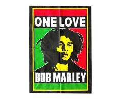 Rastogi Handicrafts Wandposter, Motiv Bob Marley, Hendrix, Gitarre, 101,6 x 76,2 cm, indischer Stil, indischer Stil, mehrfarbig, Rh-148, 101,6 x 76,2 cm