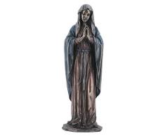 US 29,8 cm Jungfrau Maria betend kalt gegossen Bronze Figur
