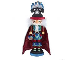 Kurt S. Adler 17.5-Inch Hollywood 12 Days of Christmas Four Calling Birds Nutcracker Nussknacker, Mehrfarbig