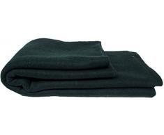 Wolldecke, Soft-Loom Geflecht, 167.64 cm x 213.36 cm Farbe: Forest-grün