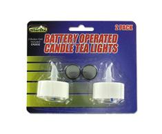 JT Kerzen & Scents 2 teilige Dekorative LED Teelicht Kerze set-24 Pack