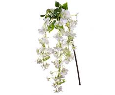 Aufora HF0019A Künstliche Blume, Kunstpflanze, Seidenblumen, weiß, Einheitsgröße