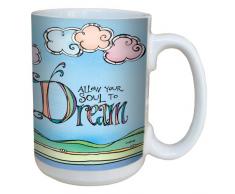 Tree-Free Greetings lm43950 ermöglichen Ihrem Soul by Joanne Fink Keramik Becher mit Henkel/, 15-Ounce