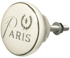 Abbott Collection Schubladengriff, Paris, Schwarz/Weiß