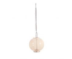 Ian Snow Windlicht Ball, Opakglas, Gelb/Beige