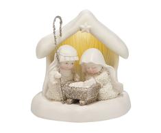 Department 56 Snowbabies Beneath The Christmas Star Porzellanfigur, 11,9 cm