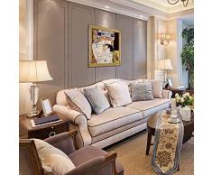 overstockArt Gerahmtes Ölgemälde Le TRE ETA Della Donna (Mutter und Kind) von Gustav Klimt