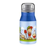 alfi elementBottle Trinkflasche, Edelstahl, Farm blau, 0,4 Liter