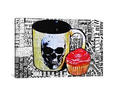 iCanvasART Kuchen oder Death auf Leinwand, Kunstdruck Annie Terrazzo 0.75 x 40 x 26-Inch