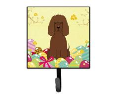 Carolines Treasures Wandhaken, Ostereier, Irish Water Spaniel, klein, Mehrfarbig