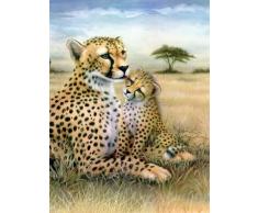 Royal & Langnickel PJS43 - Malen nach Zahlen Din A4 - Leopard