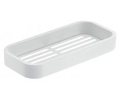 Gedy Outline Seifenschale, Messing, weiß, 24,1x 11x 3