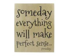 Blossom Bucket Make Perfect Sense Wandschild