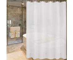 Weltrxe Duschvorhang Liner PEVA 8G Heavy Duty Frosted Badezimmer Duschvorhänge mit Magneten, geruchlos, wasserdicht, Duscheinlage für Badewanne, Duschkabine, Badezimmer, 182,9 x 182,9 cm 72 inch x 72 inch Stil 1