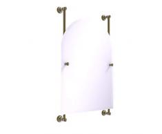 Allied Brass Carolina Collection Arched Top Frameless Rail Mounted Mirror Wandspiegel, Messing antik-Optik