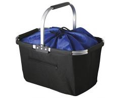 marbrasse Polyester klappbar Markt Korb wiederverwendbar Einkaufstasche verstärkte bottompicnic Tote