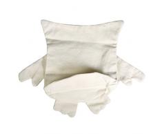 RAYHER 38795000 Textil Türstopper Eule mit Wackelaugen, SB-Btl 1Stück, 31 x 24 x 7,5 cm