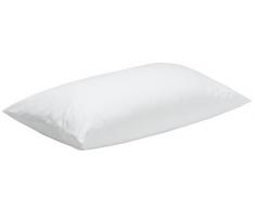 Pikolin Home - Faser Kopfkissen, Milbenschutz, Bezug 100% Baumwolle, mittlere Festigkeit, 60 x 60 cm, Höhe 16 cm