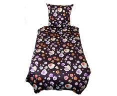 Pfeiler Wäsche 2860 Bettwäsche Violet Satin lila 200 x 200 mit 2 x 80 x 80 cm
