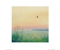 Jo Grundy PPR45873 Kunstdrucke, Mehrfarbig, 40 x 40cm