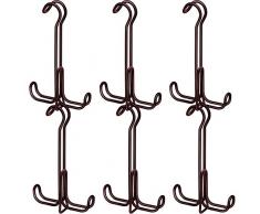 TomCare Metall-Geldbeutel-Organizer stapelbar Geldbörse Kleiderbügel Handtaschen-Organizer Stabile Tasche Organizer Geldbörsenhalter Hängeschrank Organizer für Geldbörsen, Handtaschen, Rucksäcke, Taschen, Taschen, Boxen,