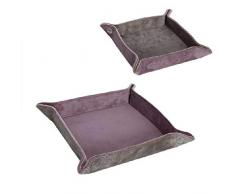 Dcasa Set mit 2 Ablageschlaufen aus Samt Schlüsselhaken zur Aufbewahrung von festlichen Dekorationen für Zuhause Unisex Erwachsene Farbe One