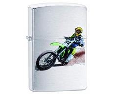 Zippo Feuerzeug, Messing, Silber, one Size