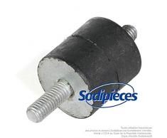 Silent block 30 x 30 für rasenmäher as motor m8 x 12/m8 x 13