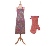 Ulster Weavers Clarissa Hulse Meadow Grass Pink Schürze und Topfhandschuh