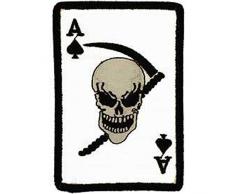 EagleEmblems Patch-Death Ace, Spaten (9,5 cm)