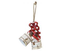 Boston International Dekofigur Glocke, Winchester, Weiß