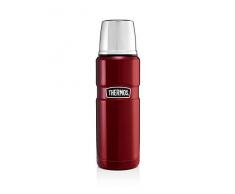 Thermos King Thermoskanne / Thermosflasche, 0,47 l, Edelstahl, Rot