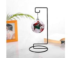 WAJJ Dekoständer, 1 Stück, Eisen, zum Aufhängen von Glaskugeln, Luftpflanzen, Terrarium, Hexenkugel und Hochzeitsdekoration 9.06*4.13
