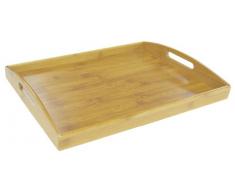 Unbekannt Home Basics Serviertablett, Bambus