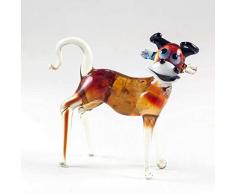 EE Glass Glasfigur Bull klein mundgeblasen Kunst Sammelfiguren