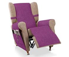 Bartali Relaxsessel Pharma, 42% Baumwolle, 58% Polyester, Lila, 1 Quadratisch