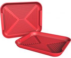 good Cook Mikrowelle Speck und Fleisch Grill Teller